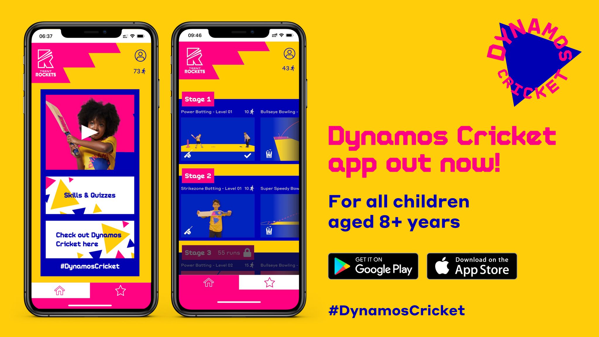 ECB Dynamos App Screenshot